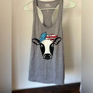 Fourth of July Cow Tank